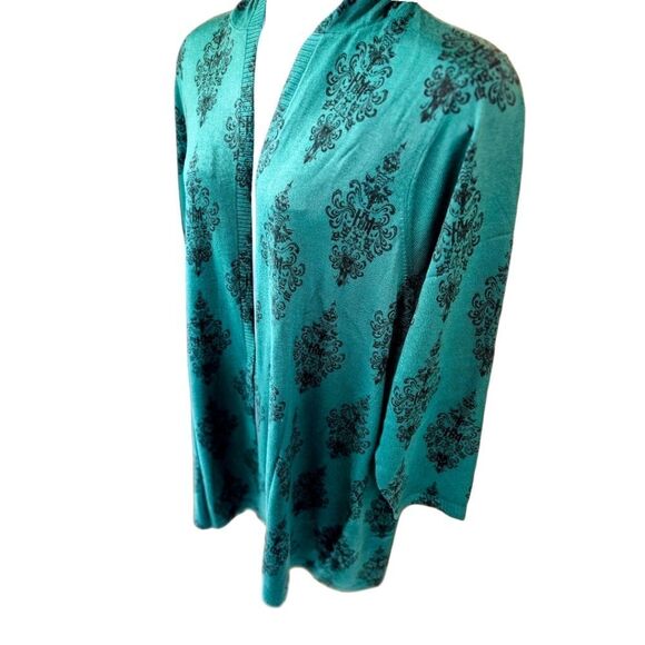 TORRID Disney Haunted Mansion Forest Biome Green Hooded Cardigan 4X - Picture 7 of 15